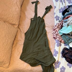 Natural Life Olive Green Jumpsuit